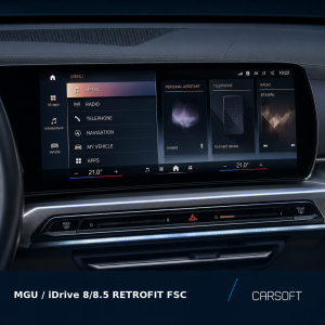 MGU / iDrive 8 Retrofit FSC Pack