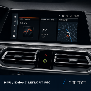 MGU / iDrive 7 Retrofit FSC Pack